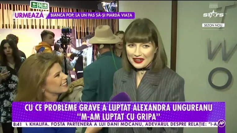 Alexandra Ungureanu spune cu ce problema de sanatate s-a confruntat!
