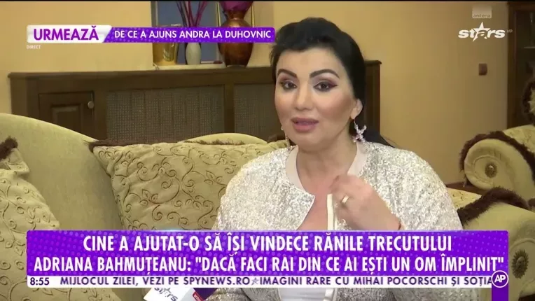 Cine a ajutat-o pe Adriana Bahmuteanu sa-si vindece ranile trecutului