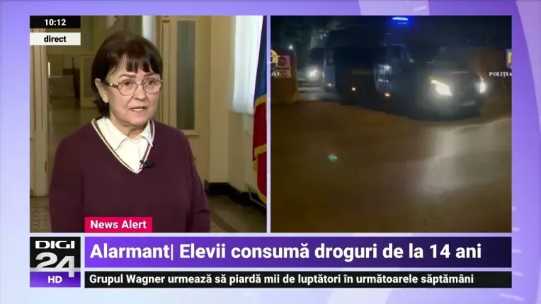 Directoarea Colegiului I.L.Caragiale, care a vorbit despre drogurile din scoli, face noi dezvaluiri