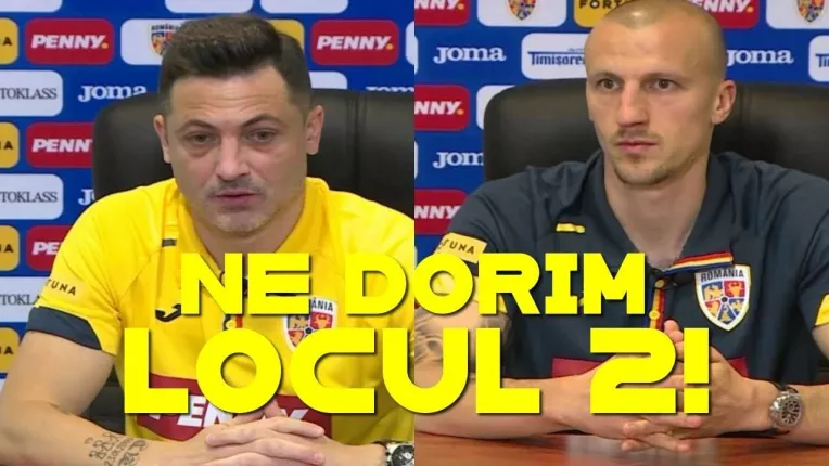 EXCLUSIV | Mirel Radoi si Vlad Chiriches, inainte de "finala" Romania - Islanda