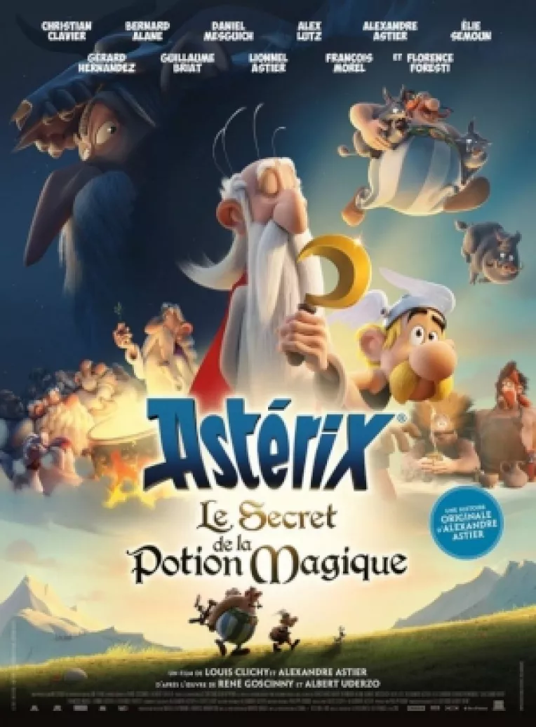 Filmul de desene animate Asterix - Secretul potiunii magice, o noua aventura a unor personaje simpatice