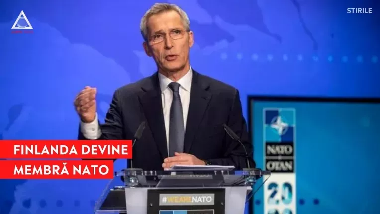 Finlanda devine membra NATO de marti