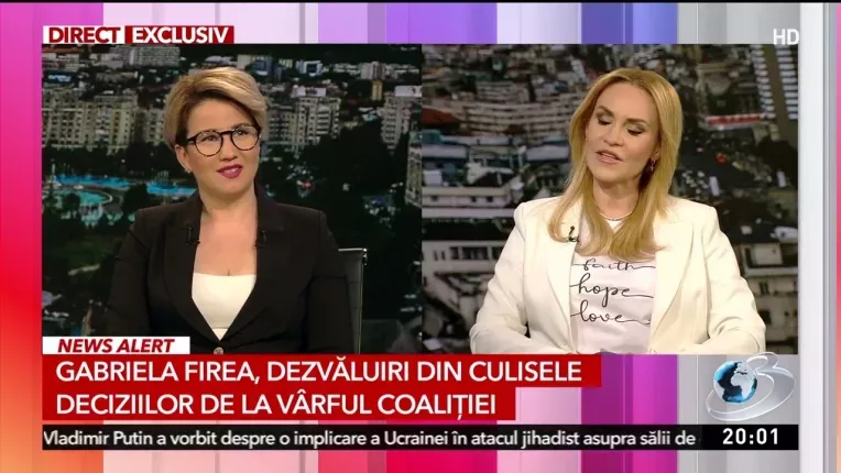 Gabriela Firea, despre faptul ca nu este candidatul PSD-PNL la Primaria Capitalei