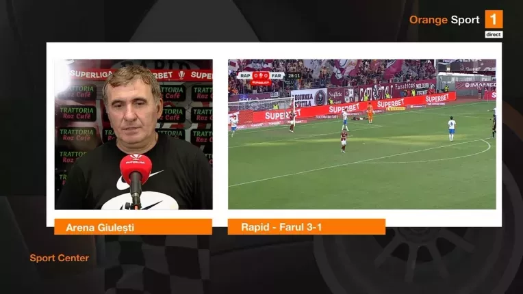 Hagi: "Se pare ca e prea mult pentru noi si in Europa, si in campionat". Reactii dupa Rapid - Farul