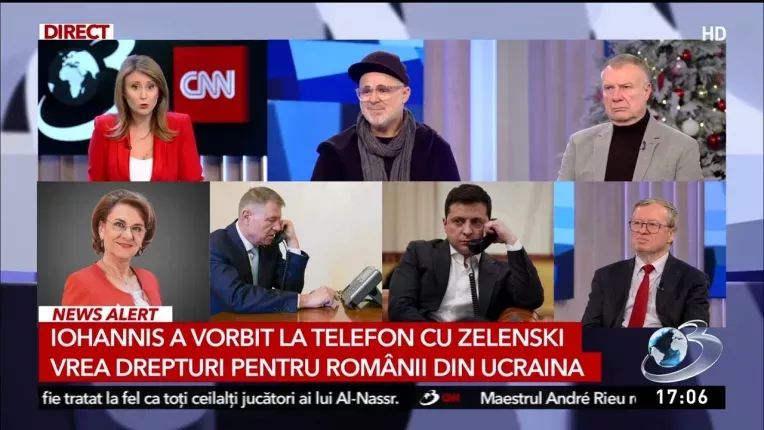 Iohannis si Zelenski au convenit ca ministrii de Externe sa discute Legea Minoritatilor