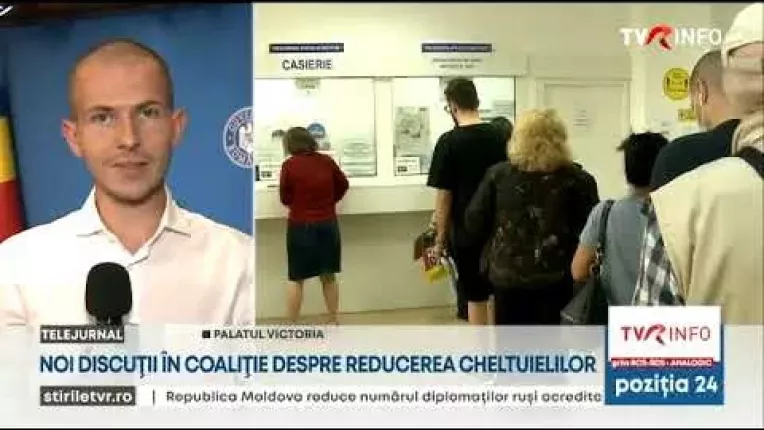 Liderii coalitiei de guvernare au dezbatut din nou masurile de reducere a cheltuielilor publice