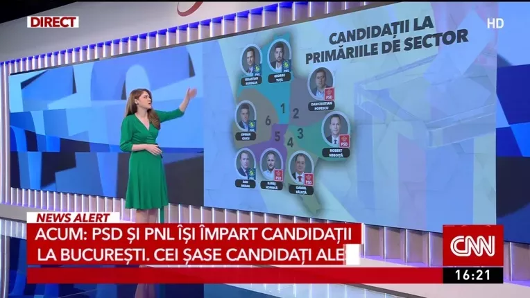 PSD si PNL isi impart candidatii la Bucuresti. Cei sase candidati alesi