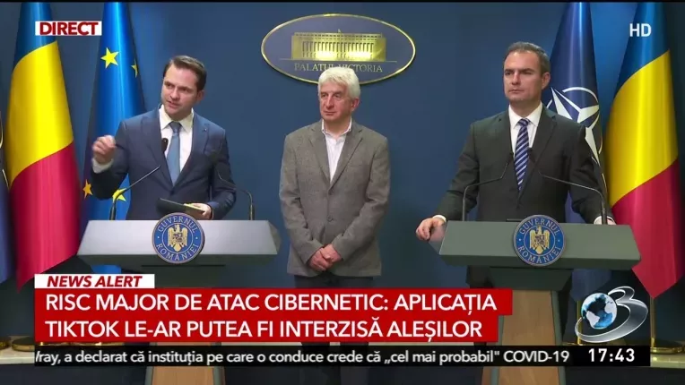 Senatorii romani pot ramane fara TikTok. Ministrul Digitalizarii: Analizam cu maxima seriozitate