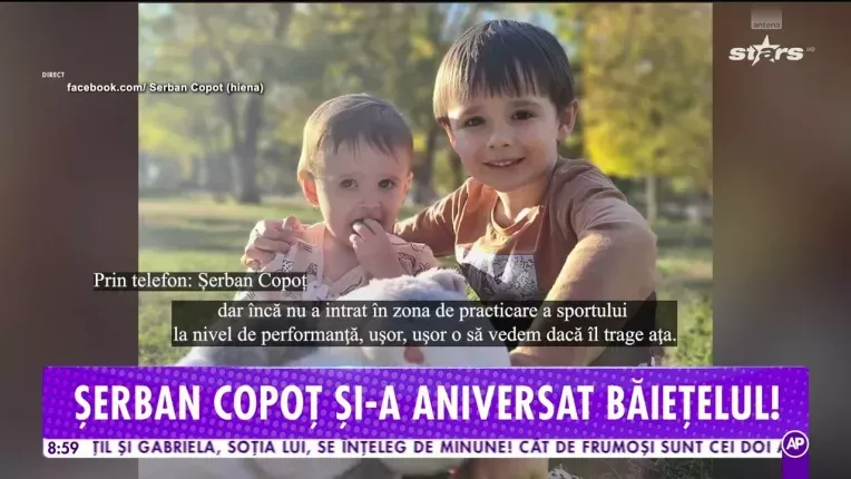 Serban Copot si-a aniversat baietelul! A implinit sapte ani