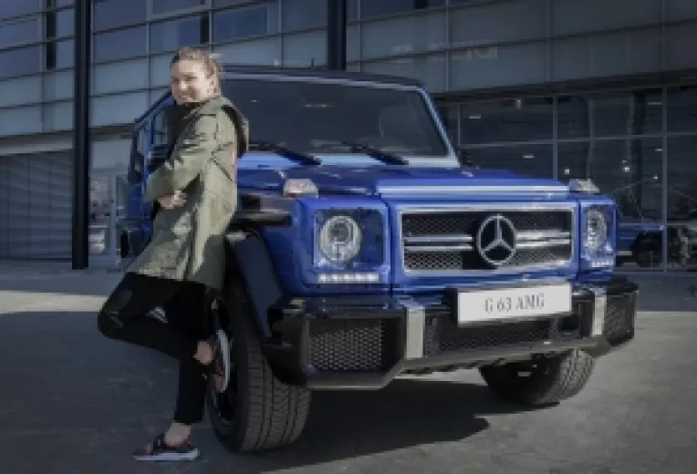 Simona Halep devine ambasador Mercedes-Benz in Romania