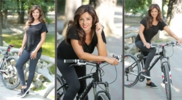 Sportul preferat al Oanei Cuzino este mersul pe bicicleta