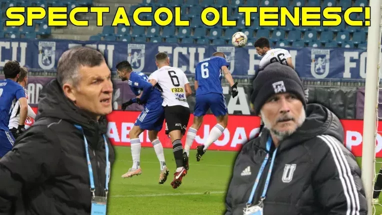 U Craiova 1948 - U Cluj 5-0. Oltenii au facut spectacol!