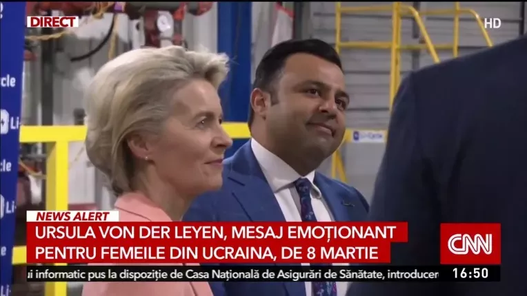 Ursula von der Leyen, mesaj emotionant pentru femeile din Ucraina, de 8 martie